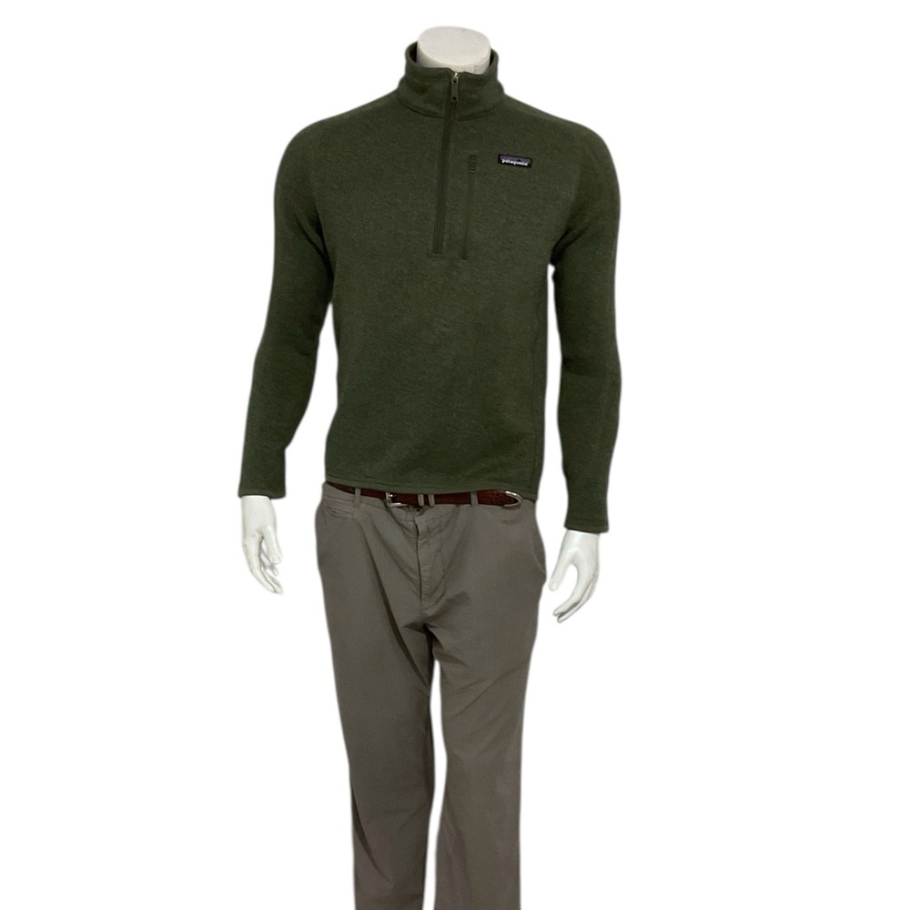 Patagonia Men’s Green Half Zip Sweater